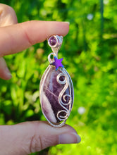 Load image into Gallery viewer, Chevron Amethyst x Hematite