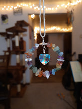 Load image into Gallery viewer, Swarvoski Heart Suncatchers