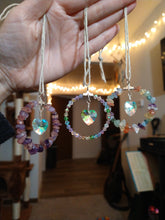 Load image into Gallery viewer, Swarvoski Heart Suncatchers