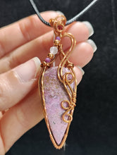 Load image into Gallery viewer, Cobaltoan Calcite Self Love Necklace
