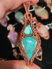 Load image into Gallery viewer, Amazonite Emotional Balance Amulet
