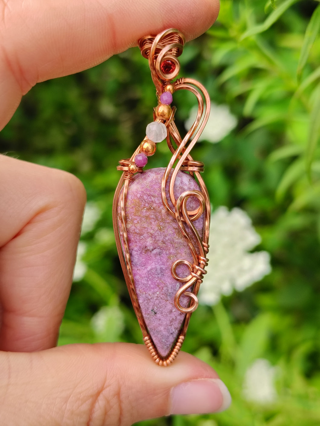 Cobaltoan Calcite Self Love Necklace