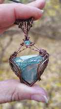 Load and play video in Gallery viewer, Moss Agate Amulet
