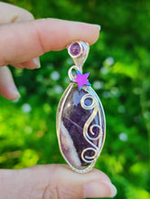 Load image into Gallery viewer, Chevron Amethyst x Hematite
