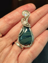 Load image into Gallery viewer, Leland Blue with Moonstone
