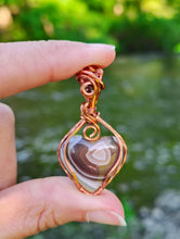 Load image into Gallery viewer, Botswana Agate Heart
