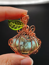 Load image into Gallery viewer, 10/18 Pumpkin Wire Pendant Workshop
